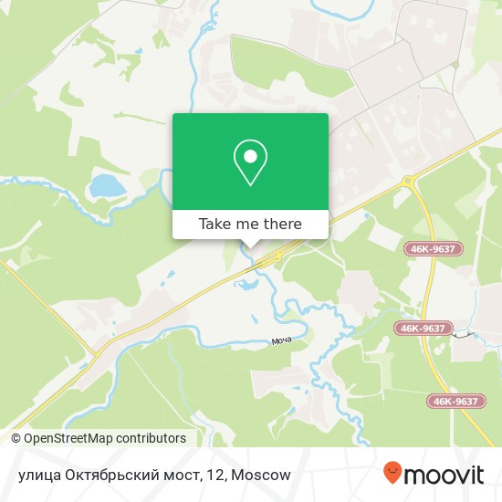 улица Октябрьский мост, 12 map