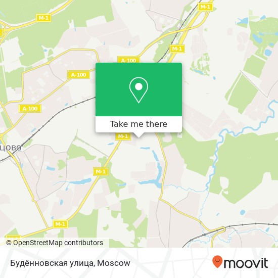 Будённовская улица map