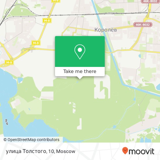 улица Толстого, 10 map