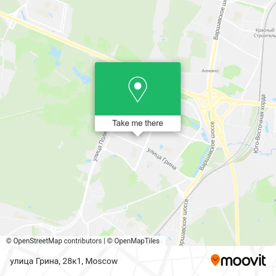 улица Грина, 28к1 map