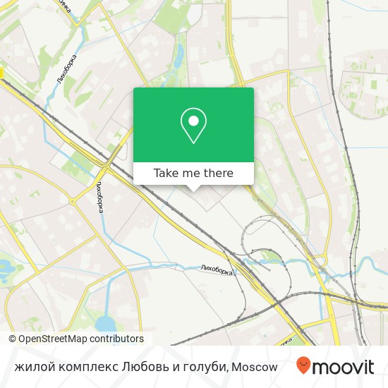 жилой комплекс Любовь и голуби map