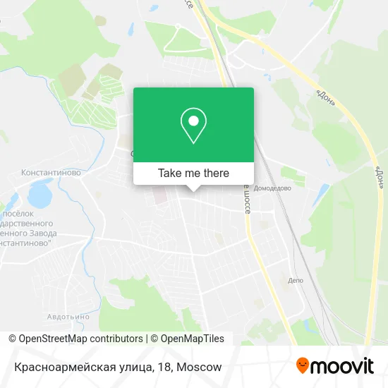 Красноармейская улица, 18 map
