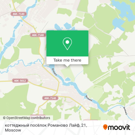 коттеджный посёлок Романово Лайф, 21 map