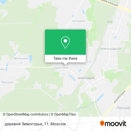 деревня Зимогорье, 11 map