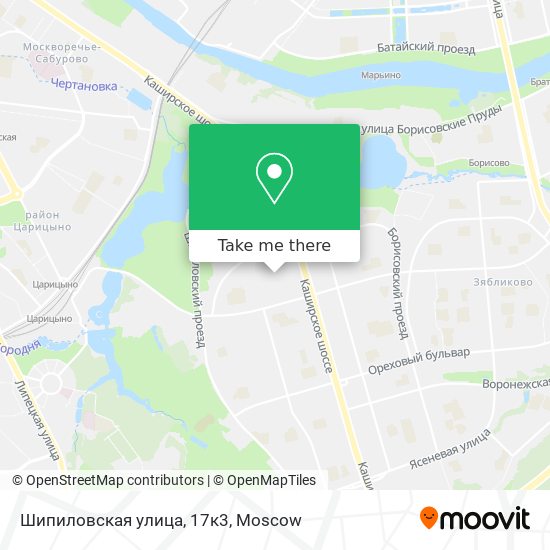 Шипиловская улица, 17к3 map