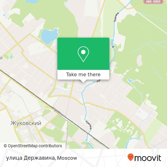 улица Державина map