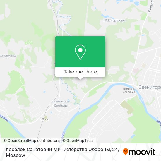 поселок Санаторий Министерства Обороны, 24 map