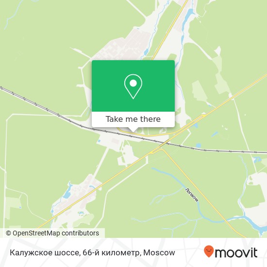 Калужское шоссе, 66-й километр map