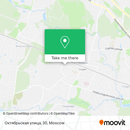Октябрьская улица, 30 map