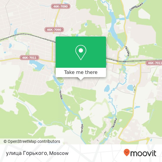 улица Горького map