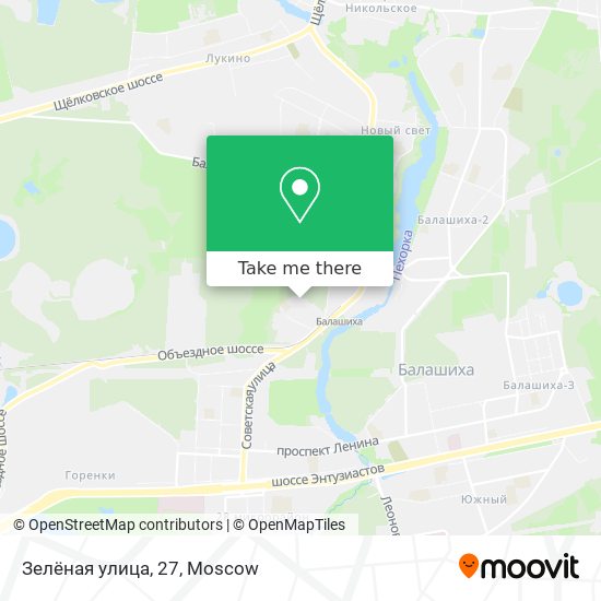 Зелёная улица, 27 map