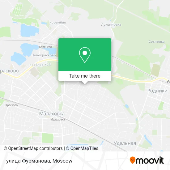 улица Фурманова map