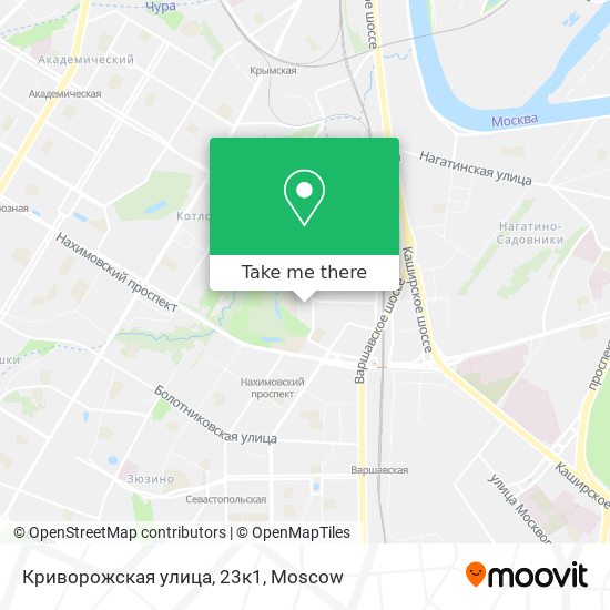 Криворожская улица, 23к1 map