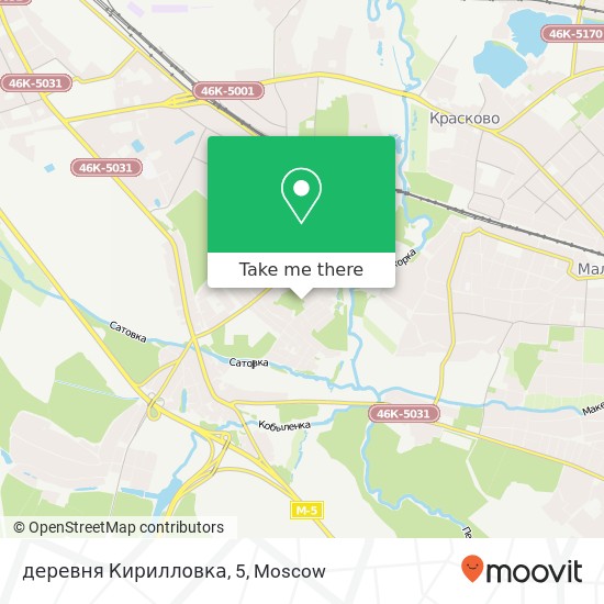 деревня Кирилловка, 5 map