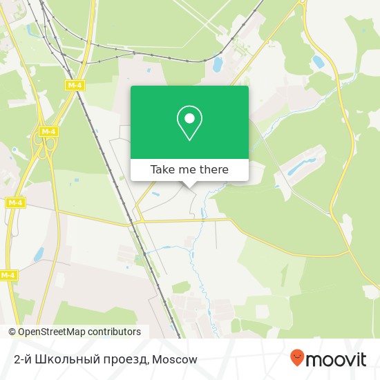 2-й Школьный проезд map