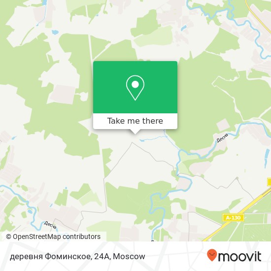 деревня Фоминское, 24А map