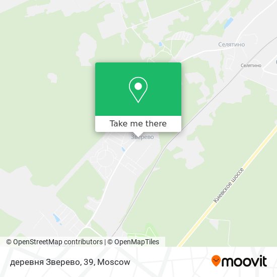 деревня Зверево, 39 map