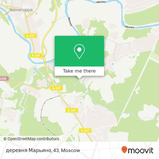 деревня Марьино, 43 map