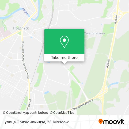 улица Орджоникидзе, 23 map
