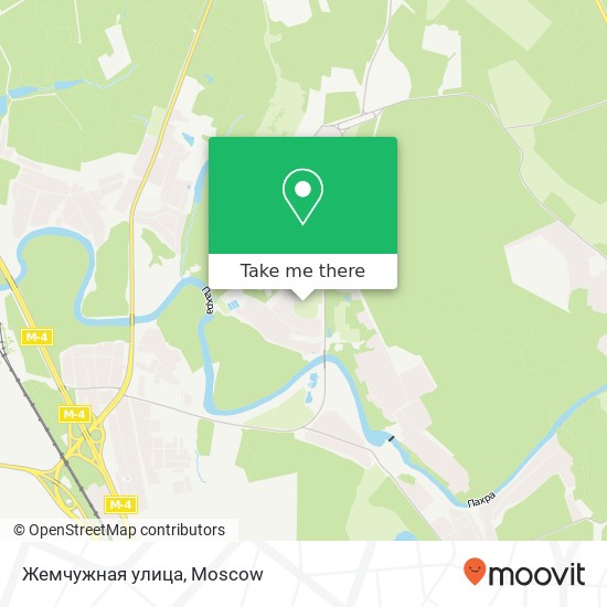 Жемчужная улица map