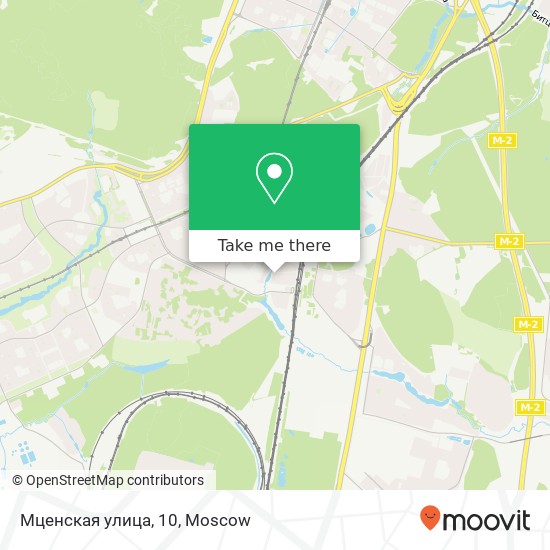 Мценская улица, 10 map