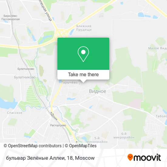 бульвар Зелёные Аллеи, 18 map