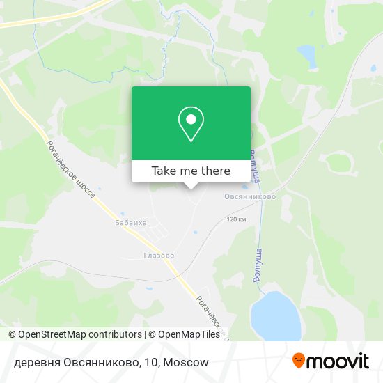 деревня Овсянниково, 10 map