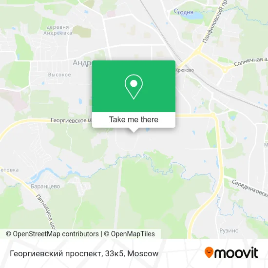 Георгиевский проспект, 33к5 map
