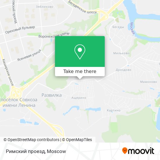 Римский проезд map