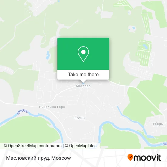 Масловский пруд map