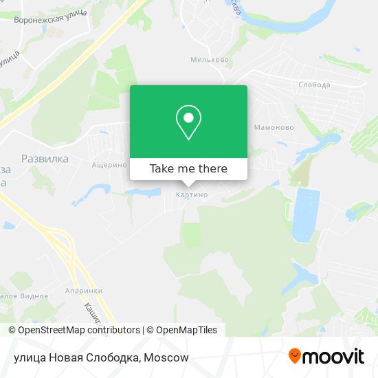 улица Новая Слободка map