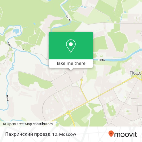 Пахринский проезд, 12 map