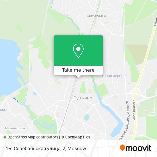 1-я Серебрянская улица, 2 map
