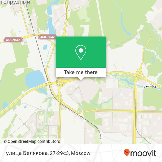 улица Белякова, 27-29с3 map