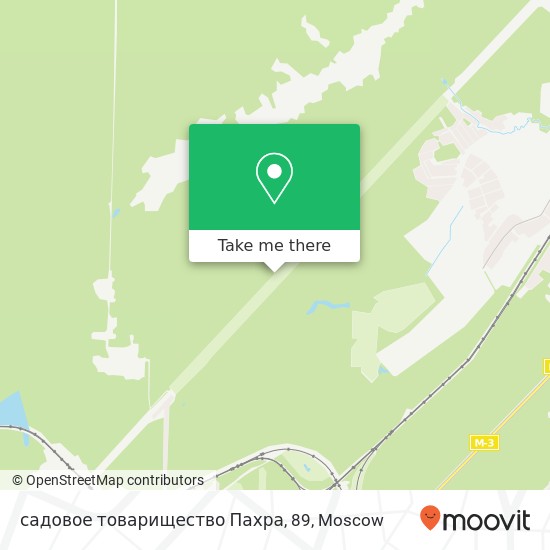 садовое товарищество Пахра, 89 map