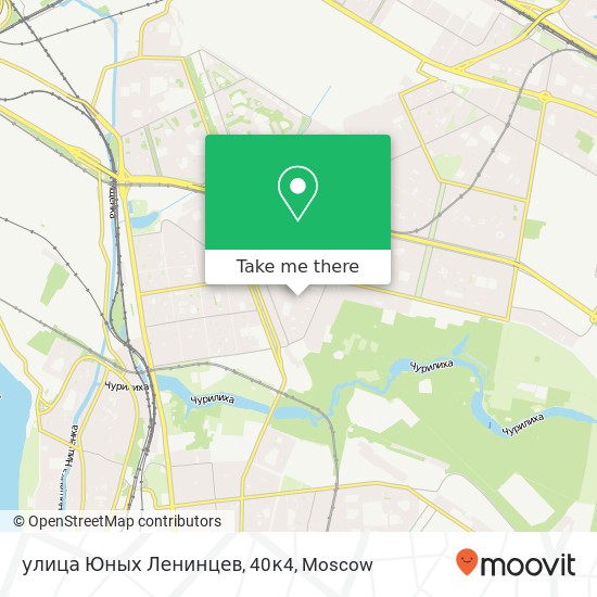 улица Юных Ленинцев, 40к4 map