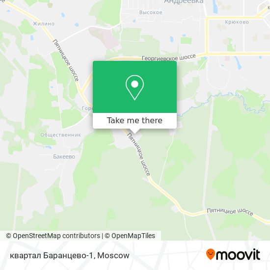 квартал Баранцево-1 map