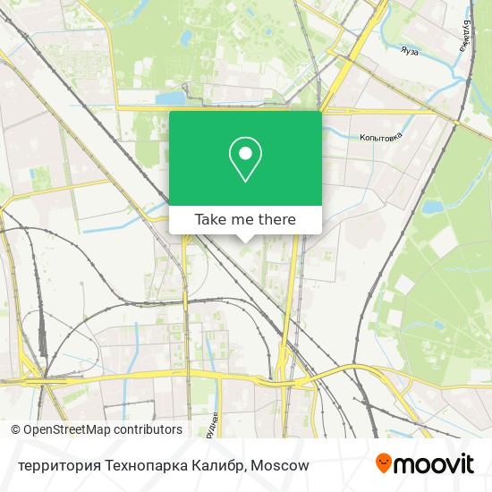 территория Технопарка Калибр map