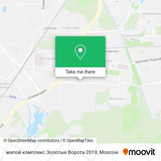 жилой комплекс Золотые Ворота-2019 map