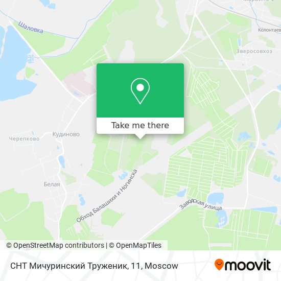 СНТ Мичуринский Труженик, 11 map