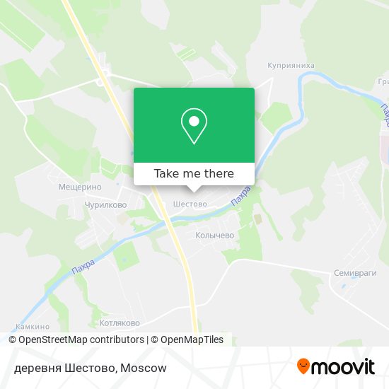 деревня Шестово map