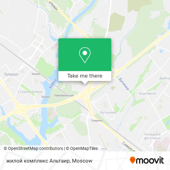 жилой комплекс Альтаир map