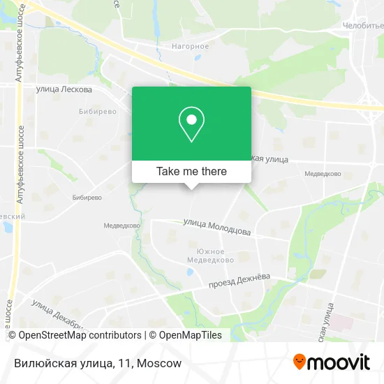 Вилюйская улица, 11 map