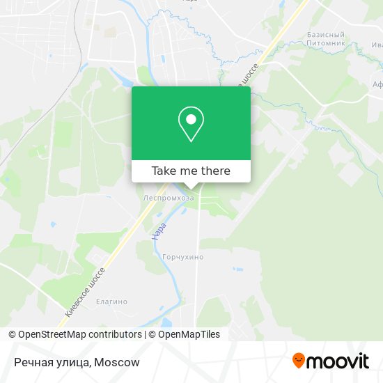 Речная улица map
