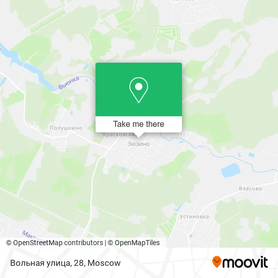 Вольная улица, 28 map