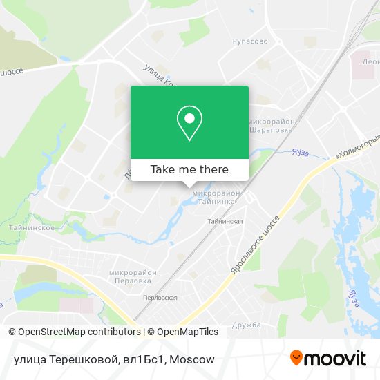 улица Терешковой, вл1Бс1 map
