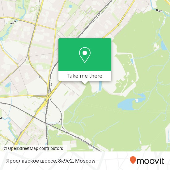 Ярославское шоссе, 8к9с2 map
