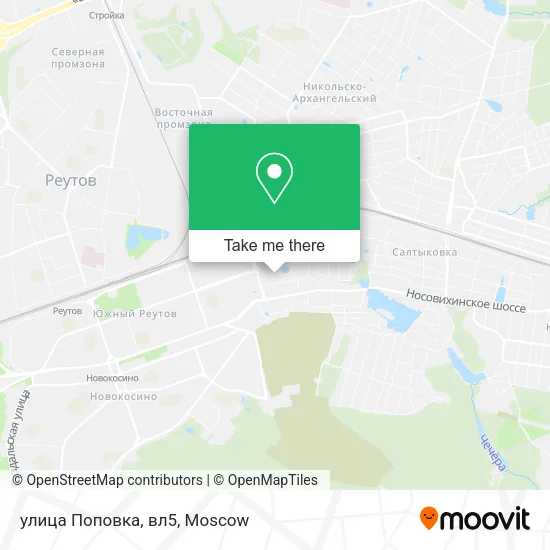 улица Поповка, вл5 map