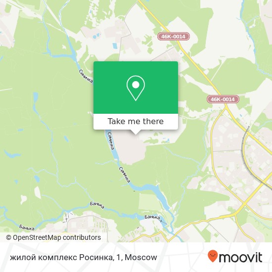 жилой комплекс Росинка, 1 map