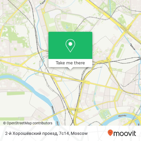 2-й Хорошёвский проезд, 7с14 map